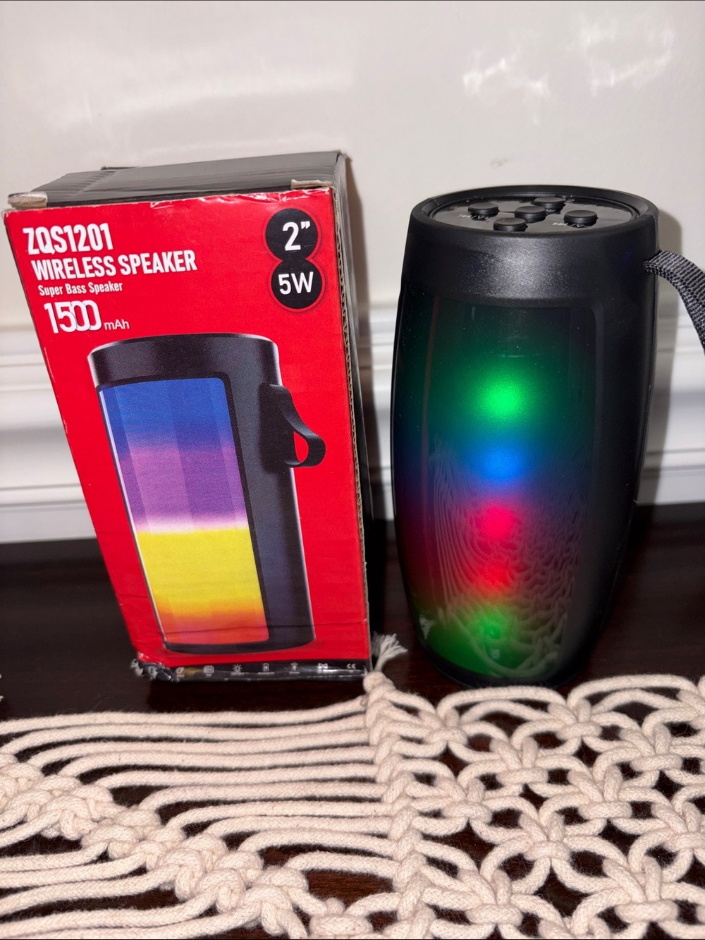 WIRELESS SPEAKER SUPER BASS SPEAKER 1500 MAH BLUETOOTH SPEAKER WITH USB CHARGER